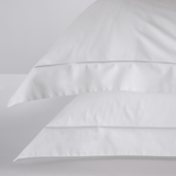 Set of Two Pillowcases with bourdon