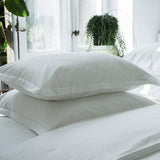 Set of Two Pillowcases with bourdon