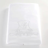 Ensemble de housse de couette blanc pur Moonrise